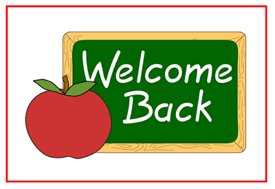 welcome back